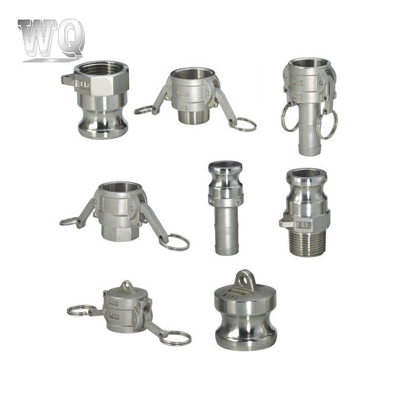 Đầu nối ống thép không gỉ Khớp nối Camlock phát hành nhanh